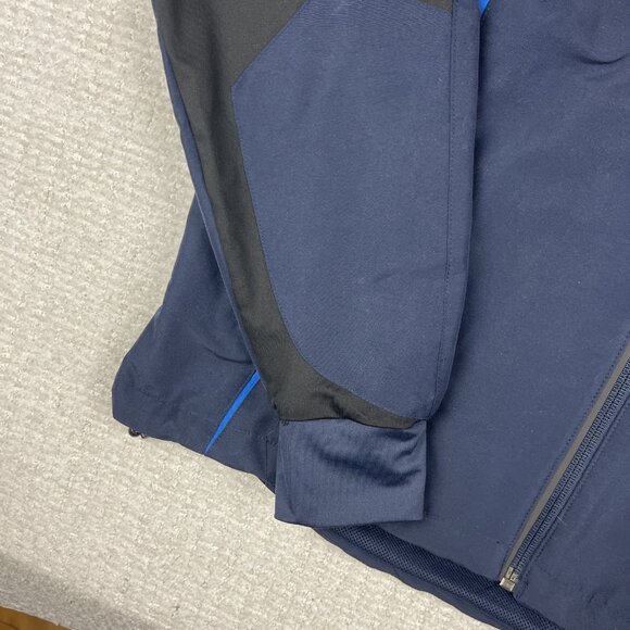 Swix Star Nordic XC Ski Jacket Mens XL Navy Blue Full Zip Soft shell ski Read* - Picture 5 of 16